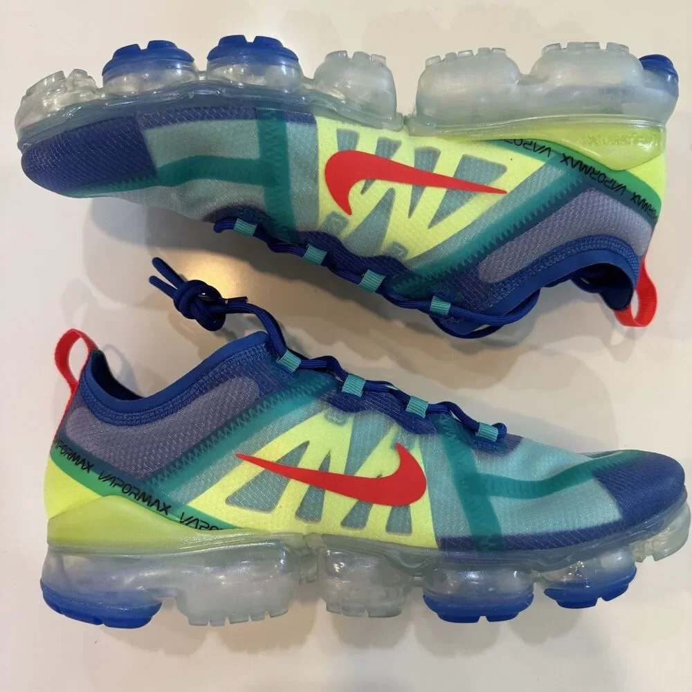 Brand New - RARE Nike Air VaporMax 2019 Blue Volt Mens size 10 Fast Ship